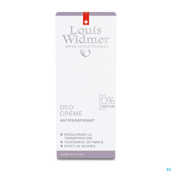 Widmer deo creme n/parf    40ml