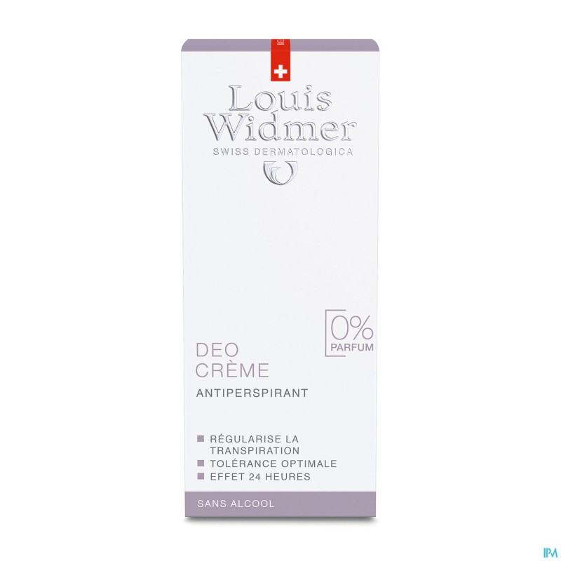 Widmer deo creme n/parf    40ml