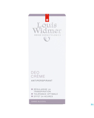 Widmer deo creme n/parf    40ml