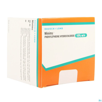 Minims phenylephrine 10% 20x0,5ml