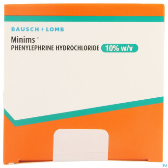 Minims phenylephrine 10% 20x0,5ml