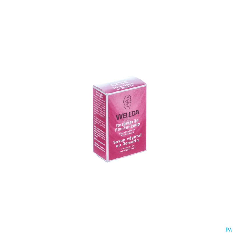 Weleda savon plantes romarin   100g