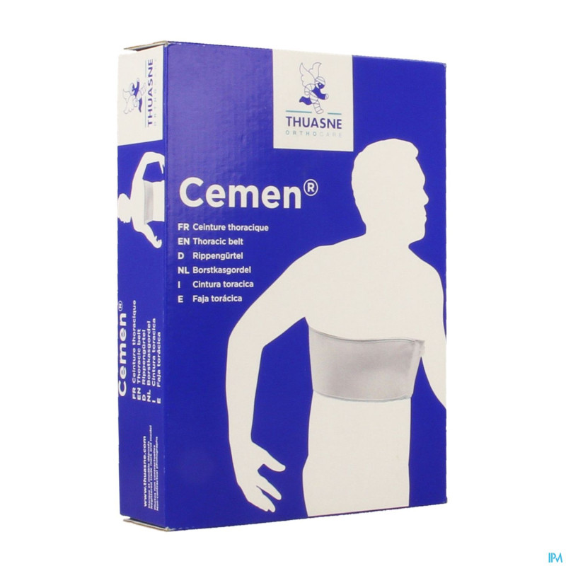 Cemen ceinture thoracique homme blanc t3