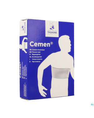Cemen ceinture thoracique homme blanc t3