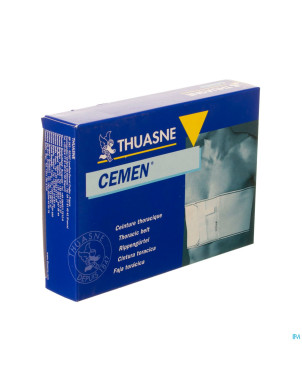 Cemen ceinture thoracique femme blanc t3