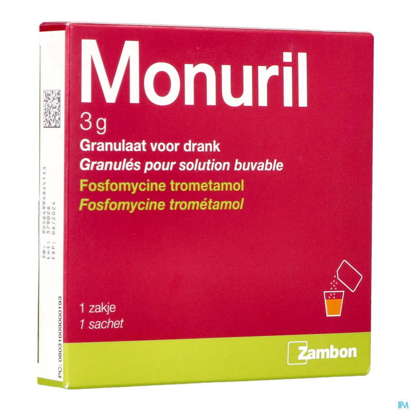 Monuril dos pulv or 1 x 3 g