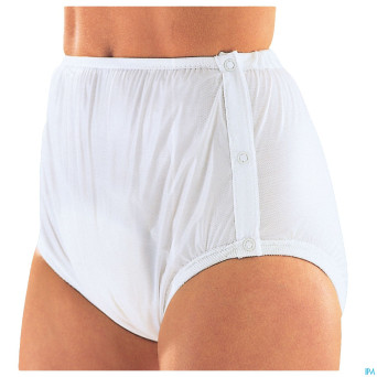 Suprima 1222 slip pvc/pes pressions cote blanc t52