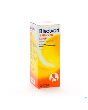 Bisolvon sir 1 x 250 ml  8mg/5ml