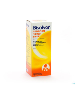 Bisolvon sir 1 x 250 ml  8mg/5ml