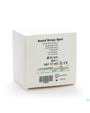Stellastrips adh spots    22,5mm 500 37242