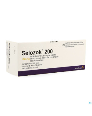 Selozok 200 comp liberation prolongee 28 x 190 mg