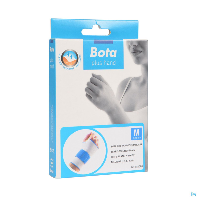Bota serre-poignet-main 200 white  m
