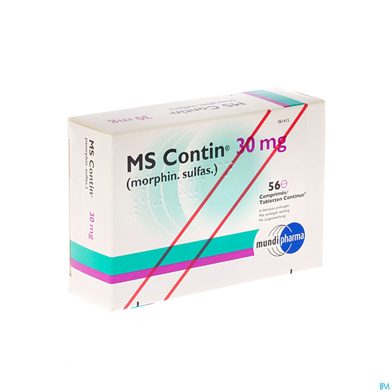 Ms contin comp 56x 30mg