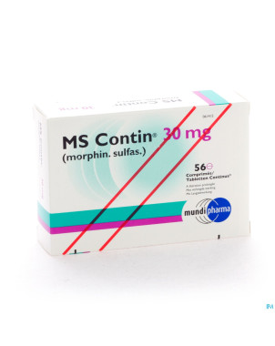 Ms contin comp 56x 30mg