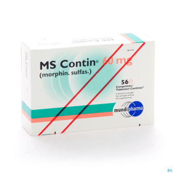 Ms contin comp 56x 60mg