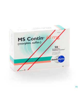Ms contin comp 56x 60mg