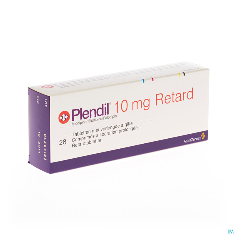 Plendil 10mg retard comp 28 x 10 mg