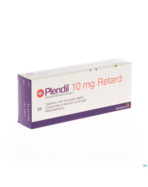 Plendil 10mg retard comp 28 x 10 mg