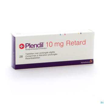 Plendil 10mg retard comp 28 x 10 mg