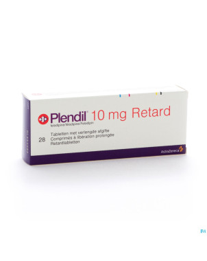 Plendil 10mg retard comp 28 x 10 mg