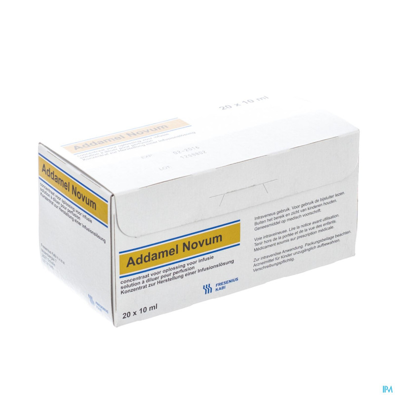 Addamel novum sol inj  iv 20x10ml