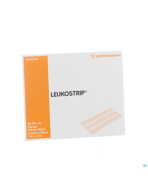 Leukostrip    6,4mmx 76mm 3 strips 10 66002952