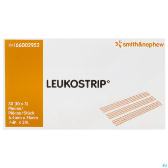 Leukostrip    6,4mmx 76mm 3 strips 10 66002952