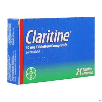 Claritine comp sec  21 x 10 mg