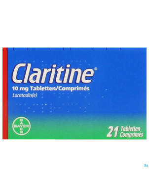 Claritine comp sec  21 x 10 mg