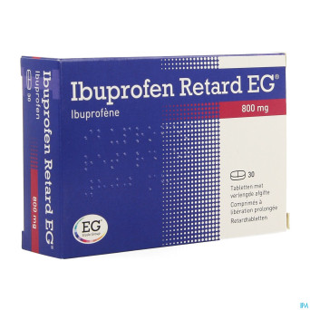 Ibuprofen retard eg 800 mg comp lib.prol. 30x800mg