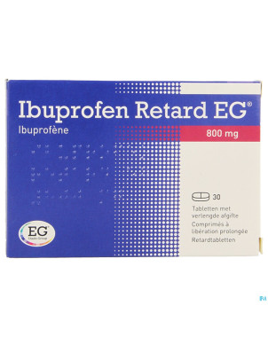 Ibuprofen retard eg 800 mg comp lib.prol. 30x800mg