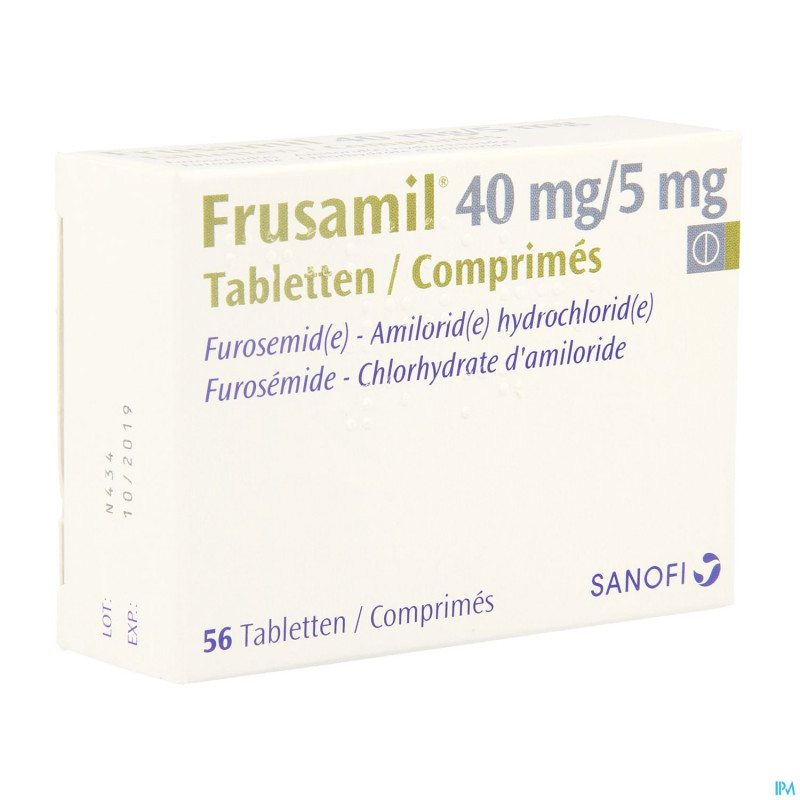 Frusamil comp   56 x 40 mg/5 mg