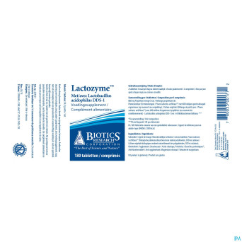 Lactozyme biotics    comp 180