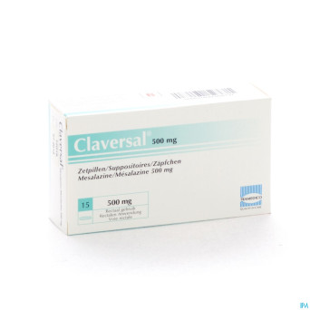 Claversal supp  15 x 500 mg