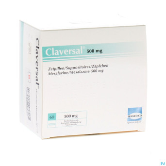 Claversal supp  60 x 500 mg