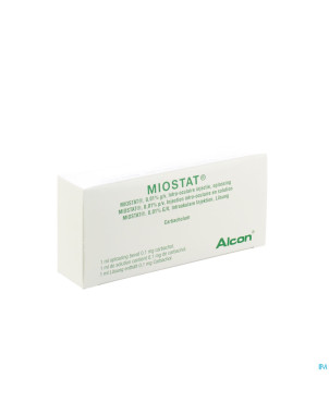 Miostat amp inj 12x1,5ml intraocul.