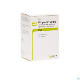 Elthyrone comp 100 x 0,025mg