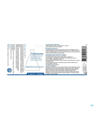 Gastrazyme vit u biotics    comp 90