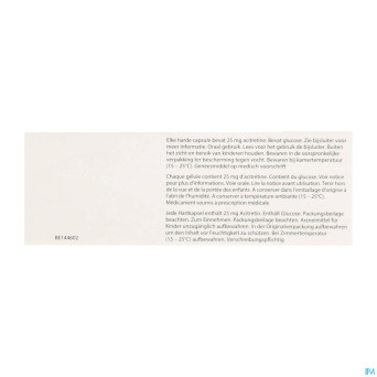 Neotigason caps  30x25mg