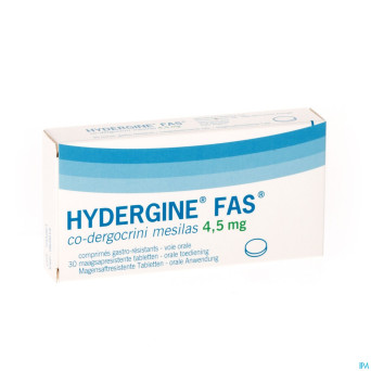 Hydergine fas comp 30 x 4,5 mg