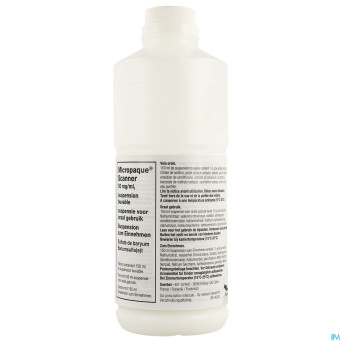 Micropaque scanner sulf barium150ml