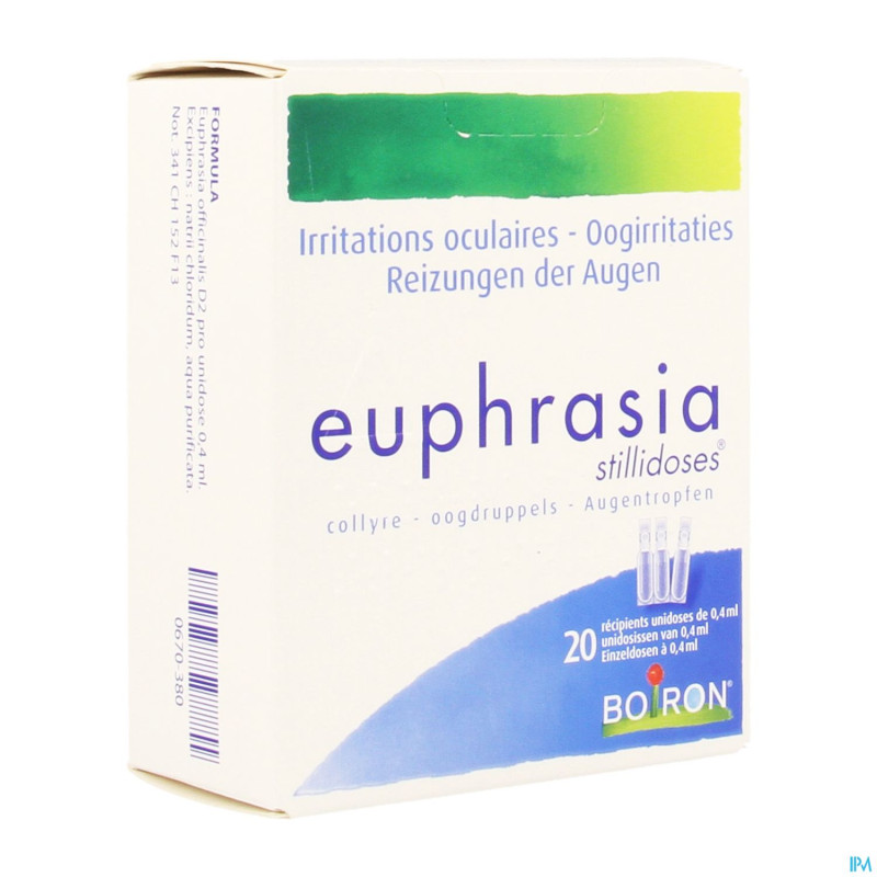 Euphrasia stillidose    collyre 20x0,4ml boiron