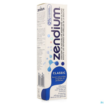 Zendium dentifrice classic    75ml