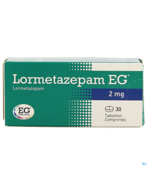 Lormetazepam eg    comp 30x2mg