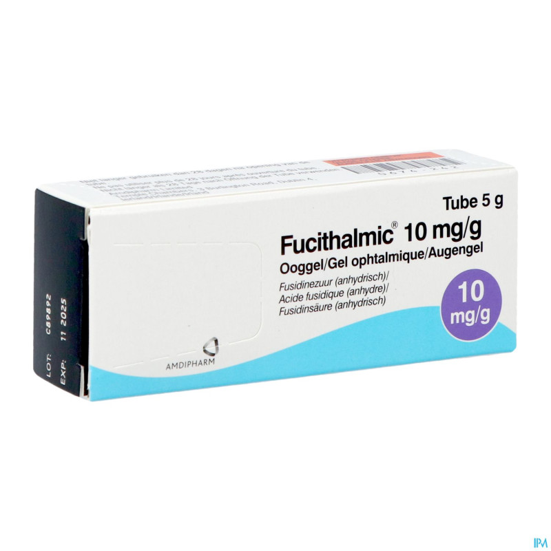 Fucithalmic gel opht 1x5g  1%