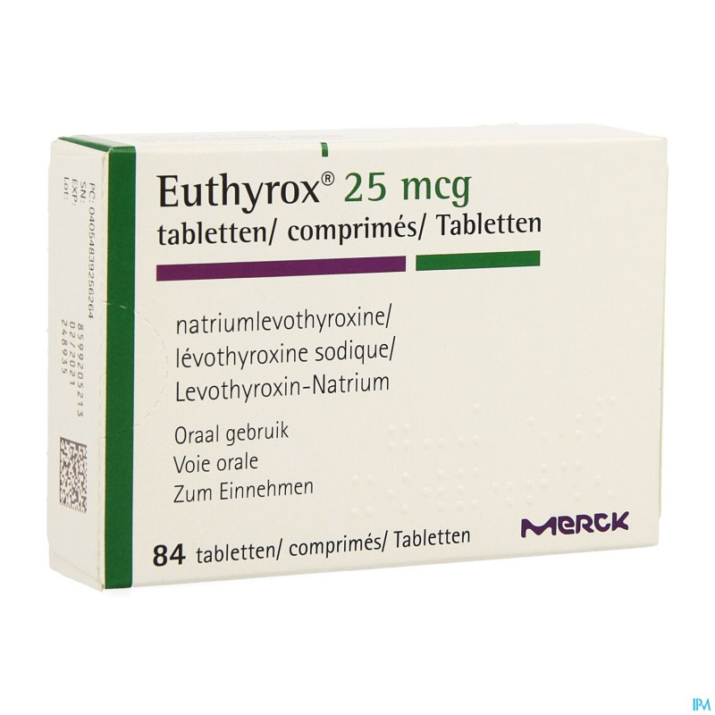 Euthyrox comp  84 x 0,025 mg