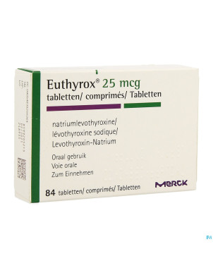 Euthyrox comp  84 x 0,025 mg