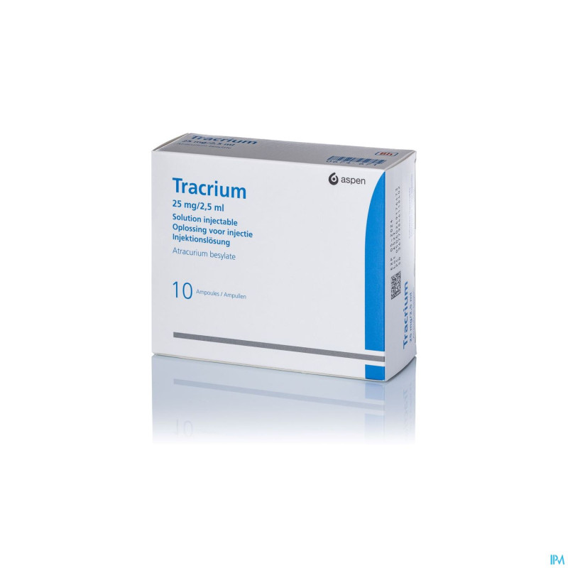 Tracrium amp inj 10x 25 mg x 2,5 ml