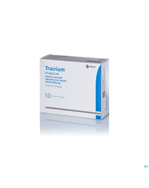 Tracrium amp inj 10x 25 mg x 2,5 ml