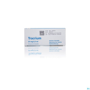 Tracrium amp inj 10x 25 mg x 2,5 ml